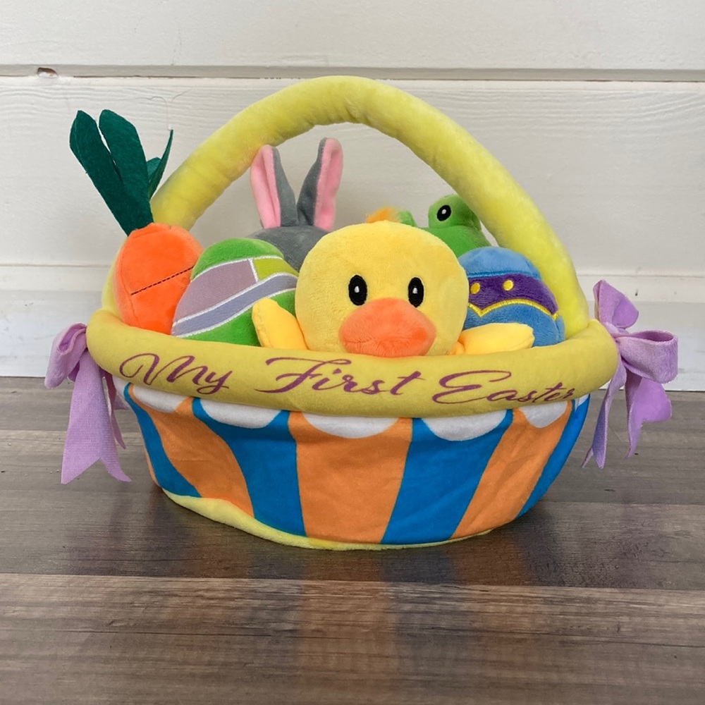 My First Easter Basket with Stuffed Toys